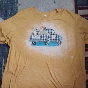 Mustard Yellow Graphic T-Shirt